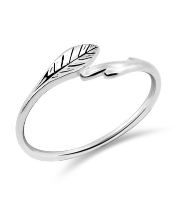 Pretty Leaf Silver Ring NSR-503